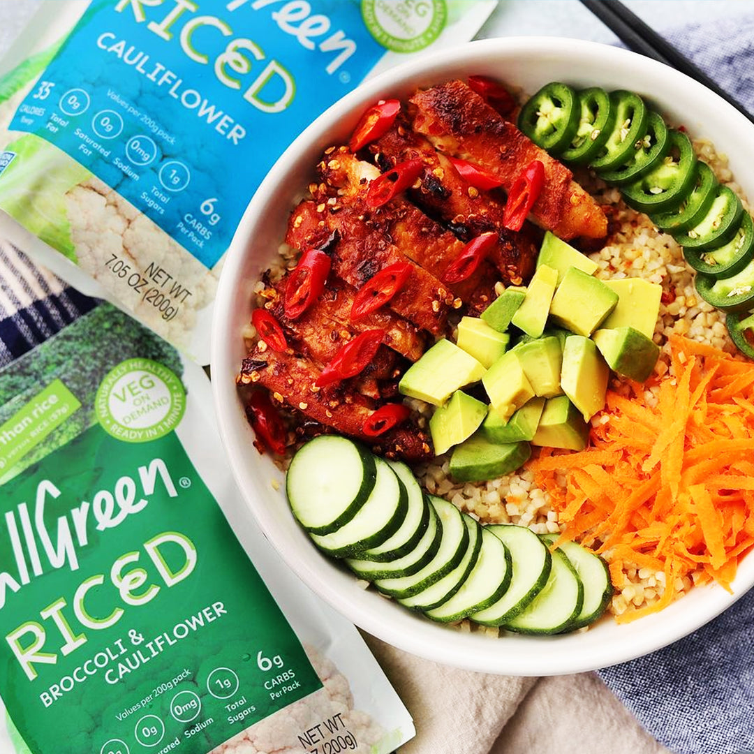 Fiery Chicken Cauli Rice Bowl – Fullgreen UK
