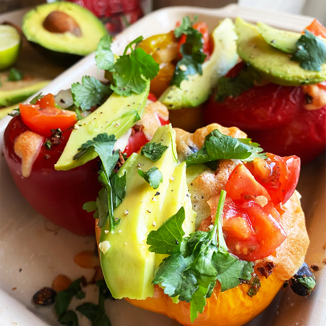 Mexican cauliflower rice with stuffed peppers – Fullgreen UK